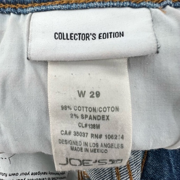 Joe's Jeans Trudiee Distressed Cut Off Denim Jean Shorts Size 29 Women's - Picture 4 of 8